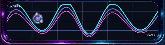 TimeWarp Warp Field demonstrating animated warp and scan movement